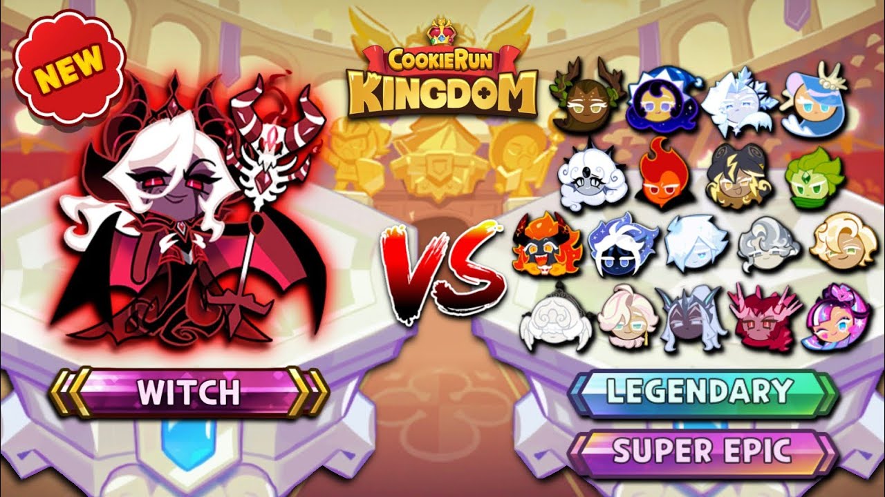 dark enchantress cookie vs the legendary and super epic cookie 🤯