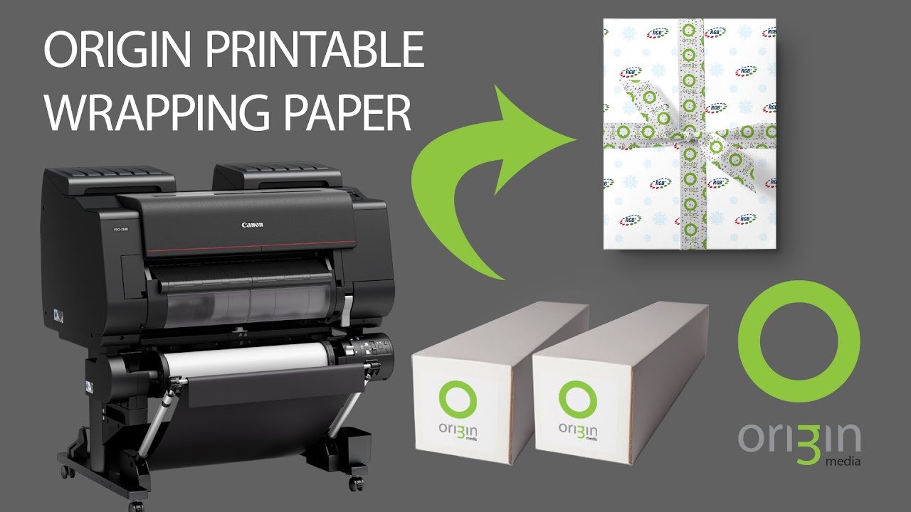Origin 100gsm Printable Wrapping Paper