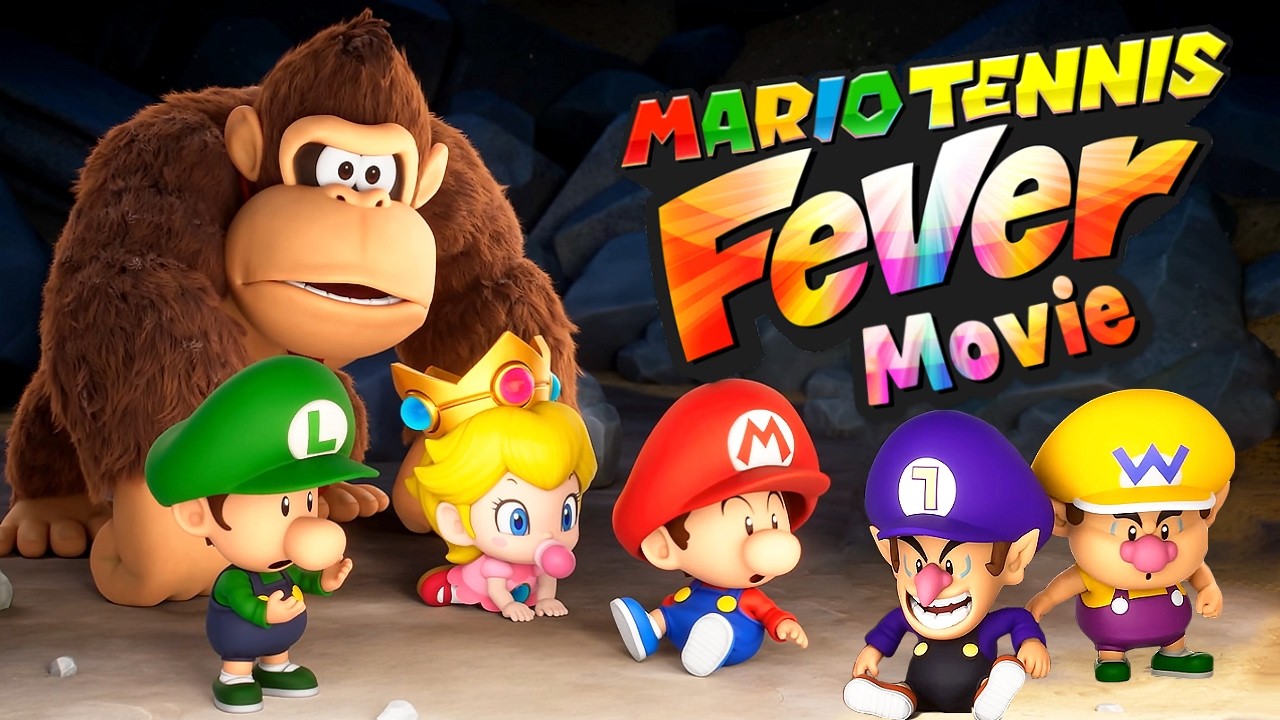 Mario Tennis Fever THE MOVIE: All Cutscenes HD