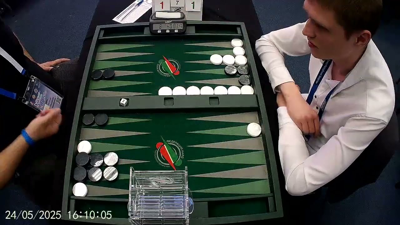 Длинные нарды. Кубок Раиса. К.Пустохин - А.Насыров