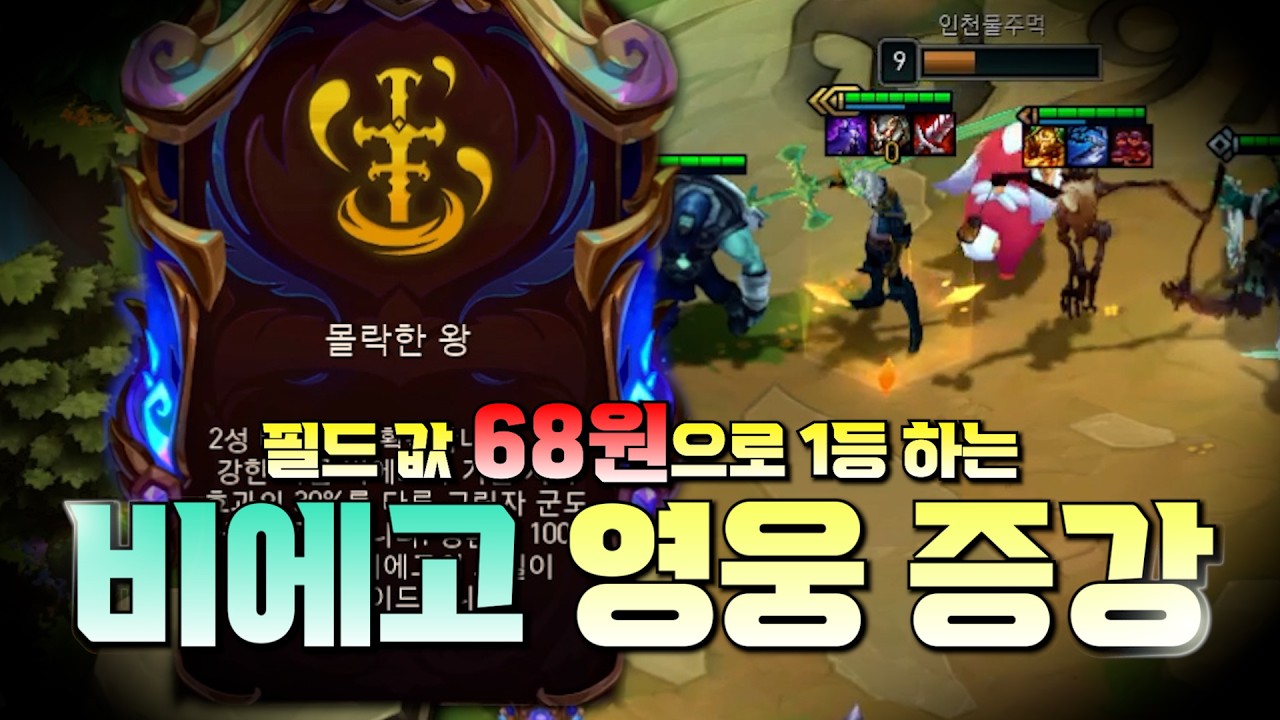 비에고 영웅 증강 사용법