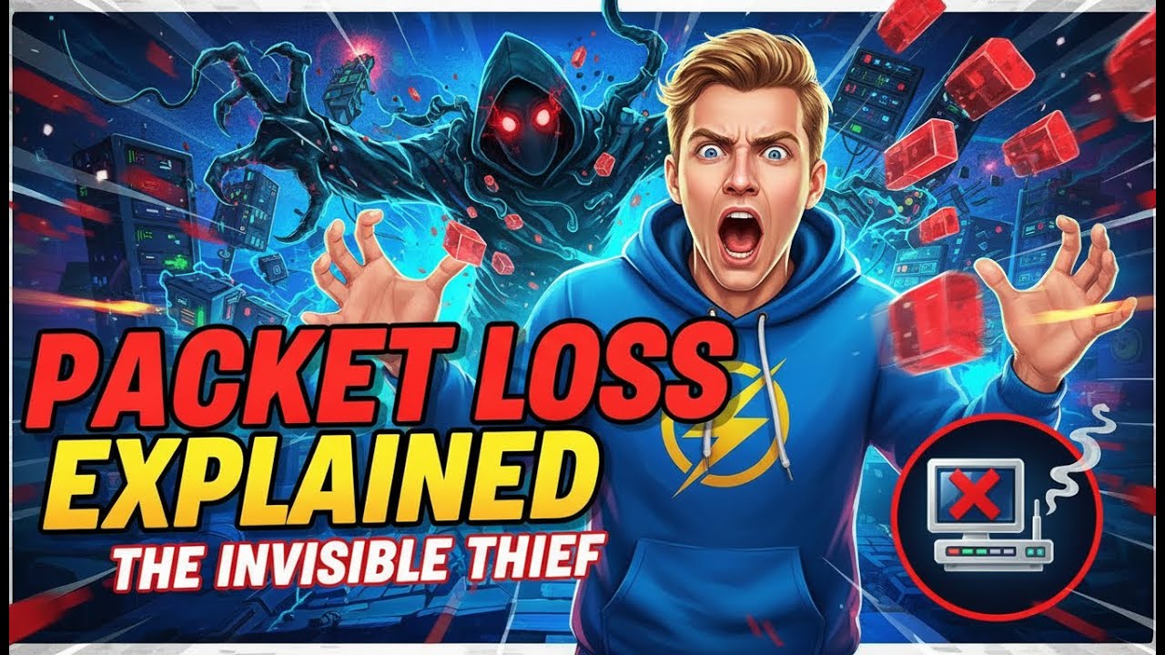 Packet Loss Explained: The Invisible Thief Stealing Your Data #packetloss  #networking #sysadmin