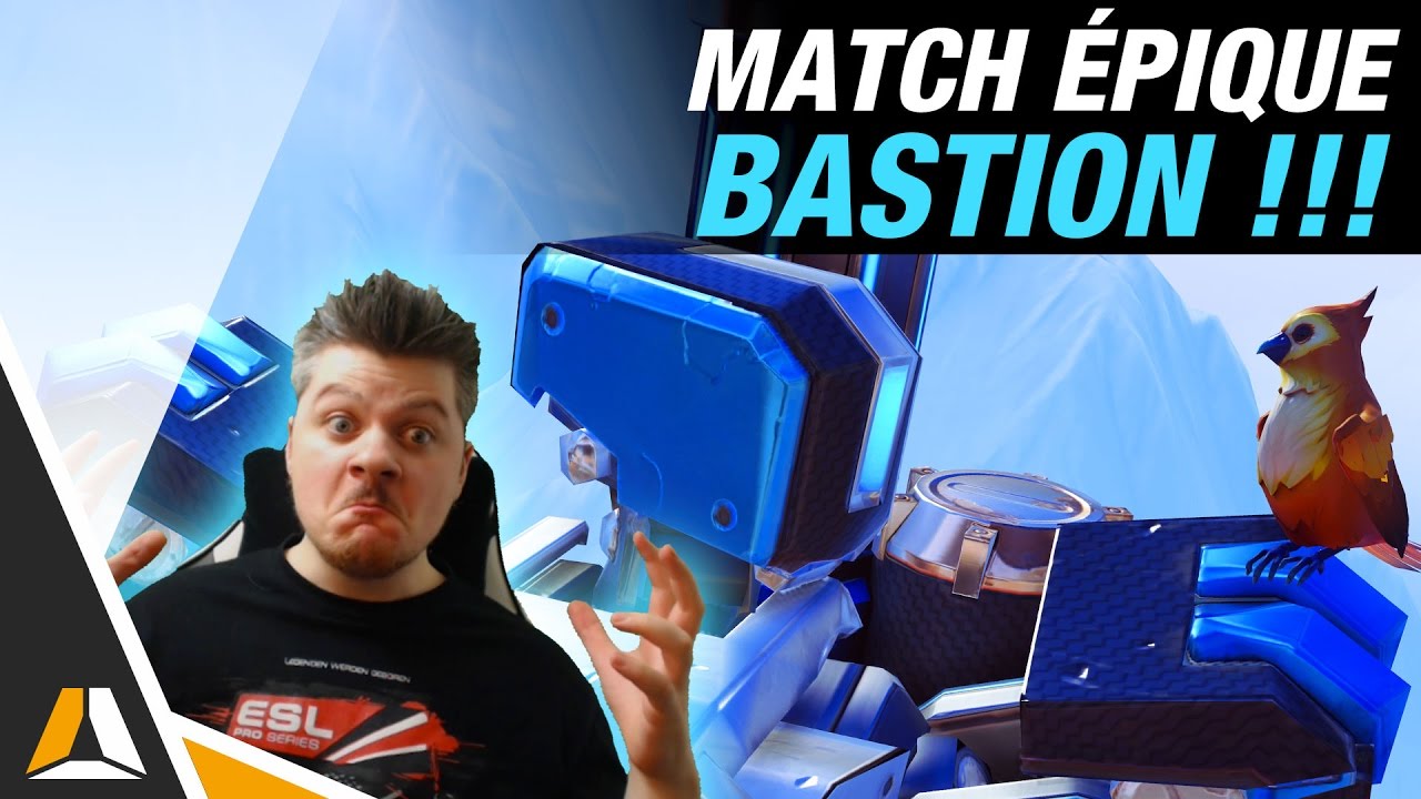 J'AIME BASTION MAINTENANT ! ► MATCH D'ENTRAÎNEMENT GÂTEAUX SECS - OVERWATCH FR