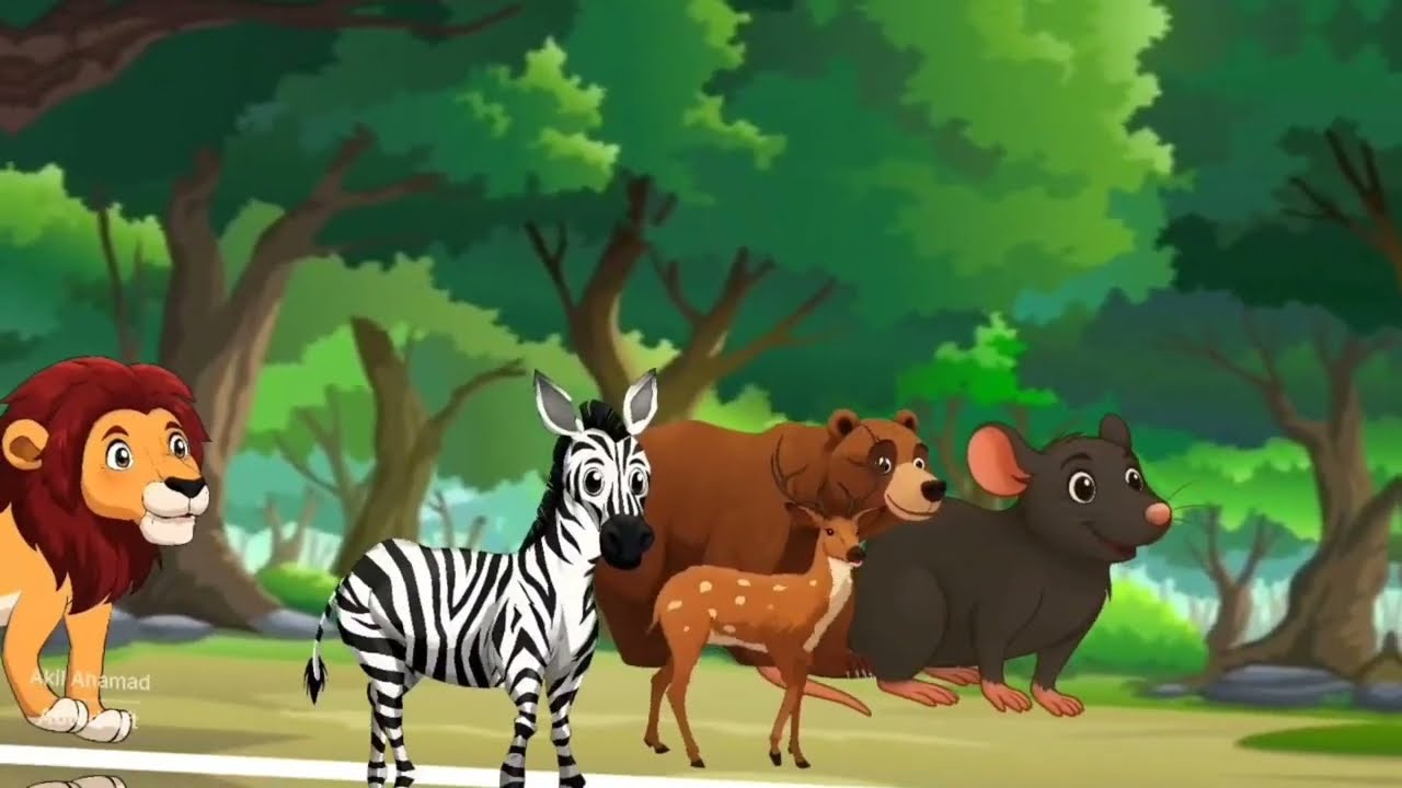 |____हाथी राजा😊😊🙏____hanthi raja #cartoon video #motivation video #moral story #hi #cartoon ai tech 