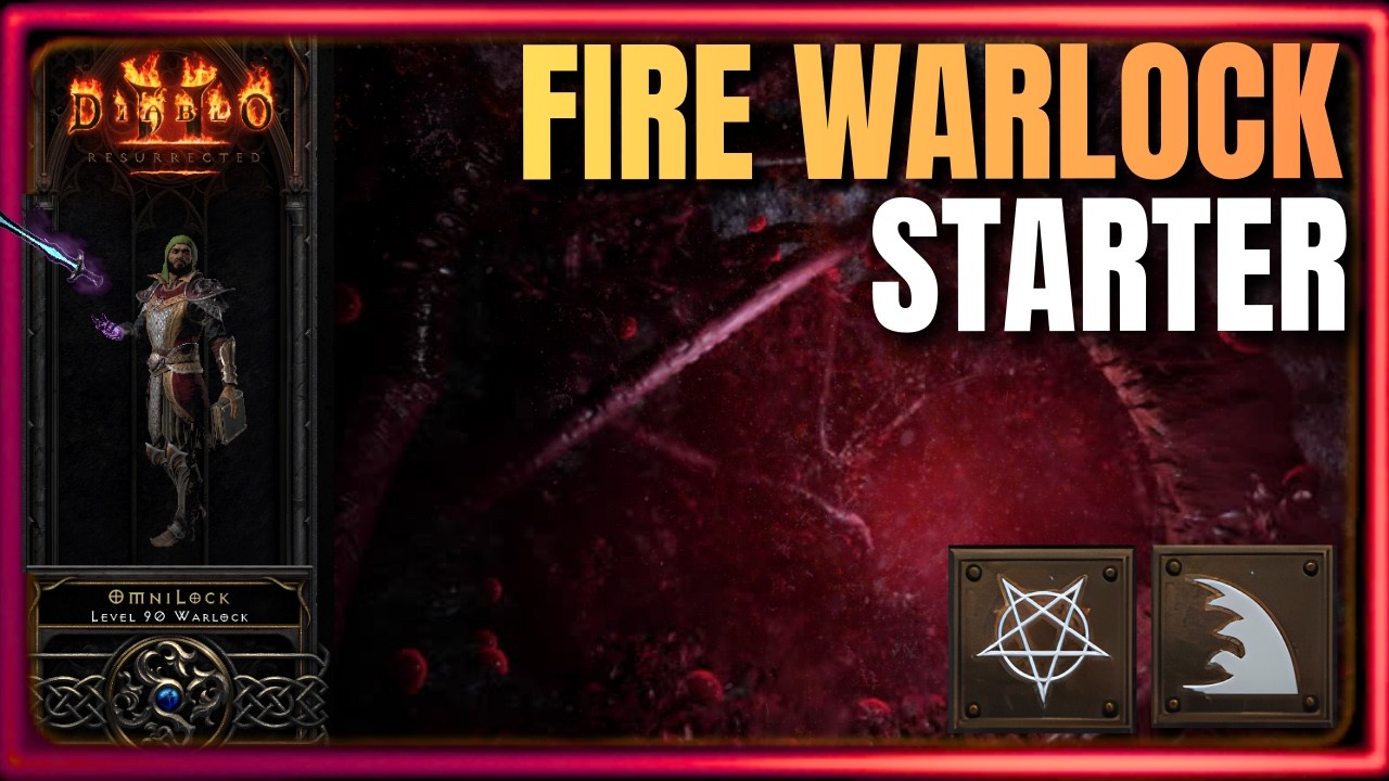 FIRE WARLOCK - A VERY STRONG AND SATISFYING LADDER STARTER! (D2R)