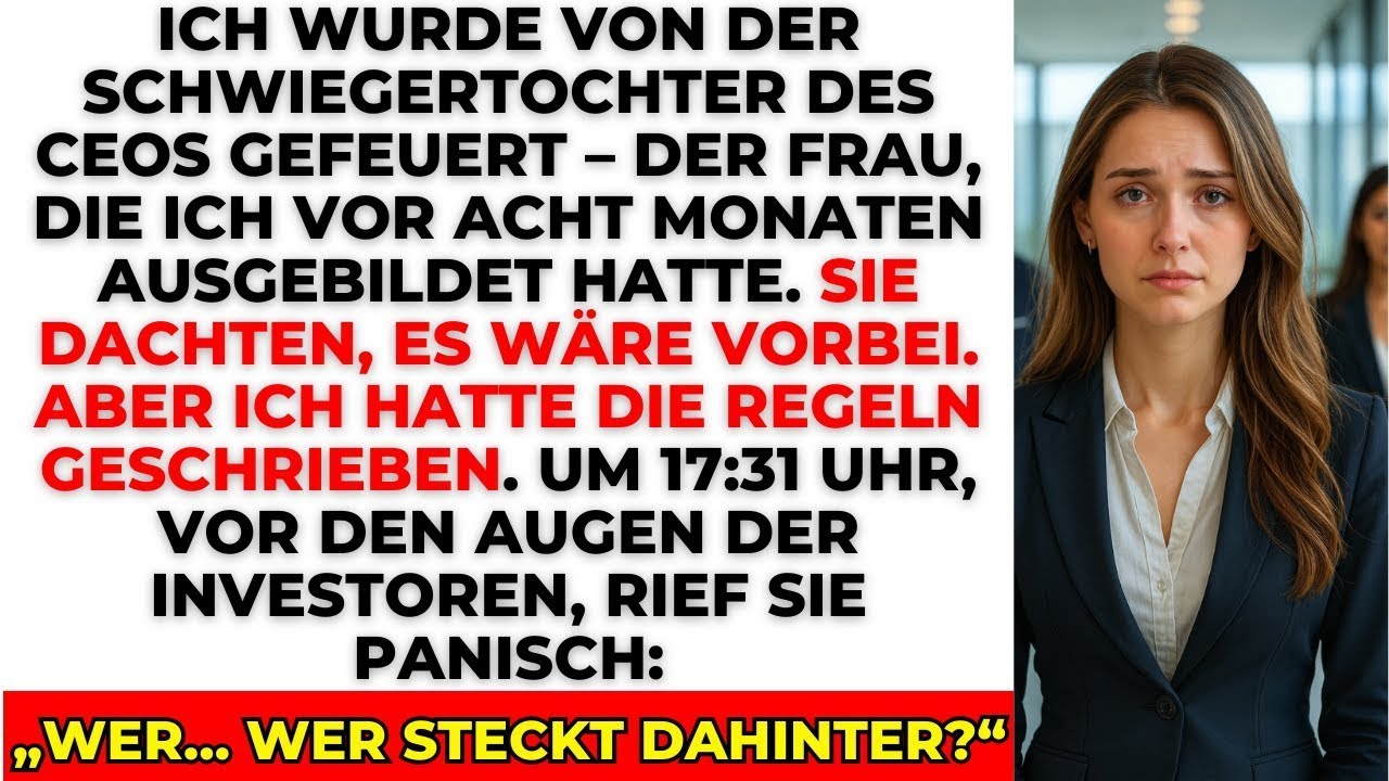 Gefeuert von meiner Schülerin – So stoppte ich ein 710 Millionen Dollar System zur rechten Zeit
