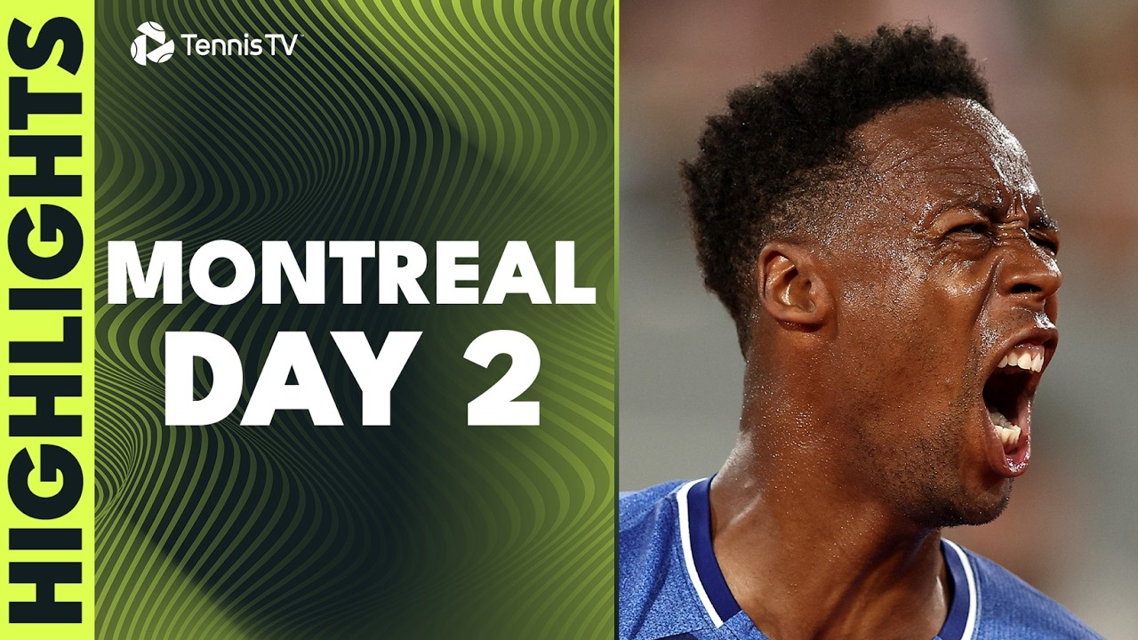 Monfils Meets Majchrzak; Berrettini, Navone, Cilic & Diallo Feature | Montreal 2026 Day 2 Highlights