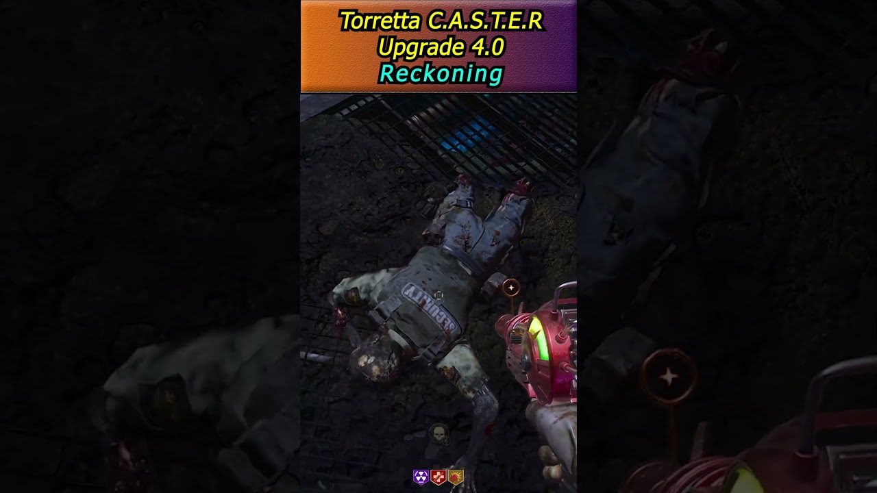 Potenziamento Torretta C.A.S.T.E.R / Upgrade Caster Turret Reckoning Zombie Black Ops 6 Ita