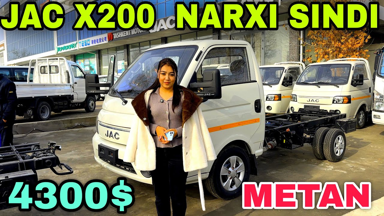 Jac X200 Narxi Sindi Metan Propan Ishlaydi Жас Х200 Юк Молинами Нархи Синди  Жас М3 Жас М4 Рассрочка
