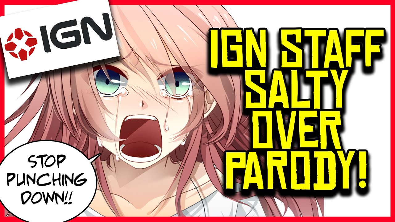 IGN Game Journos FURIOUS Over PARODY! Says Site is PUNCHING DOWN on Game Journos?!