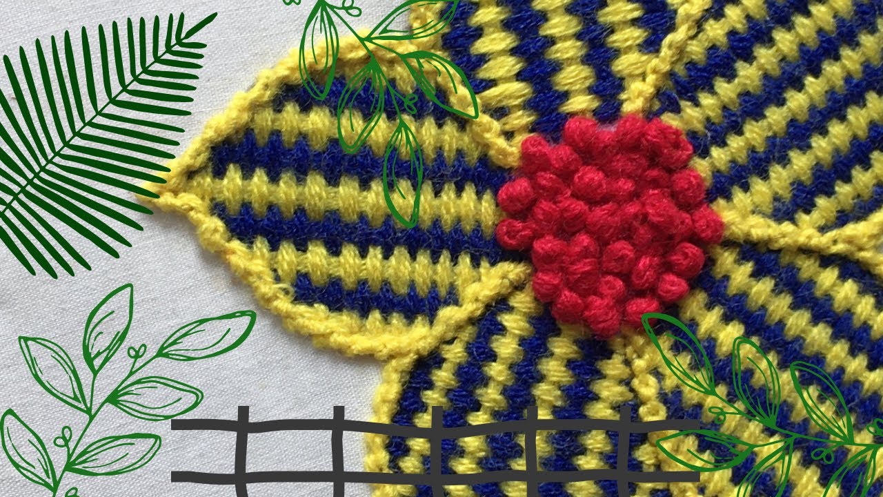 puntadas para bordar | flores para bordar a mano paso a paso | bordadoamano paso a paso