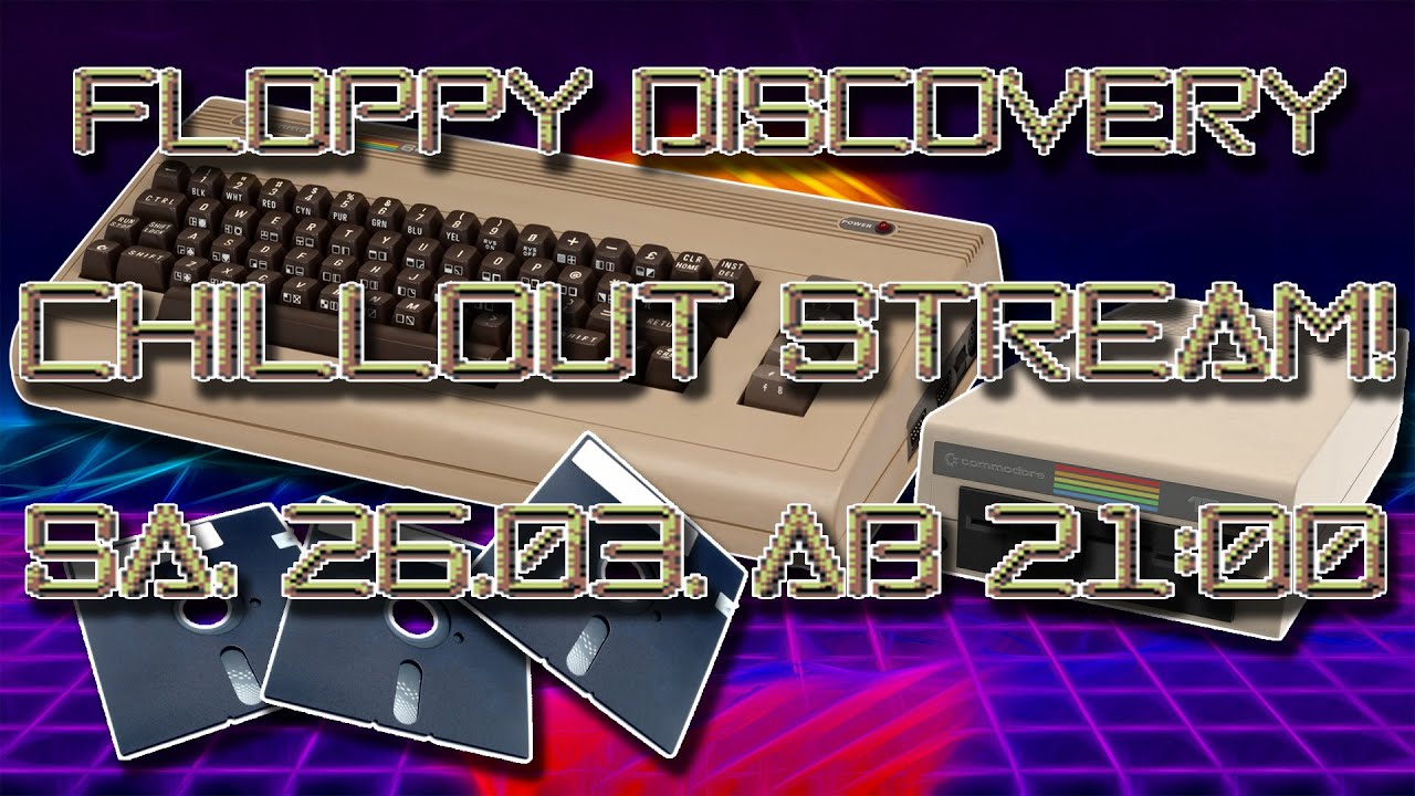 #1808 C64 Floppy DISCovery Live Richtung Sommerzeit mit Thomaniac!