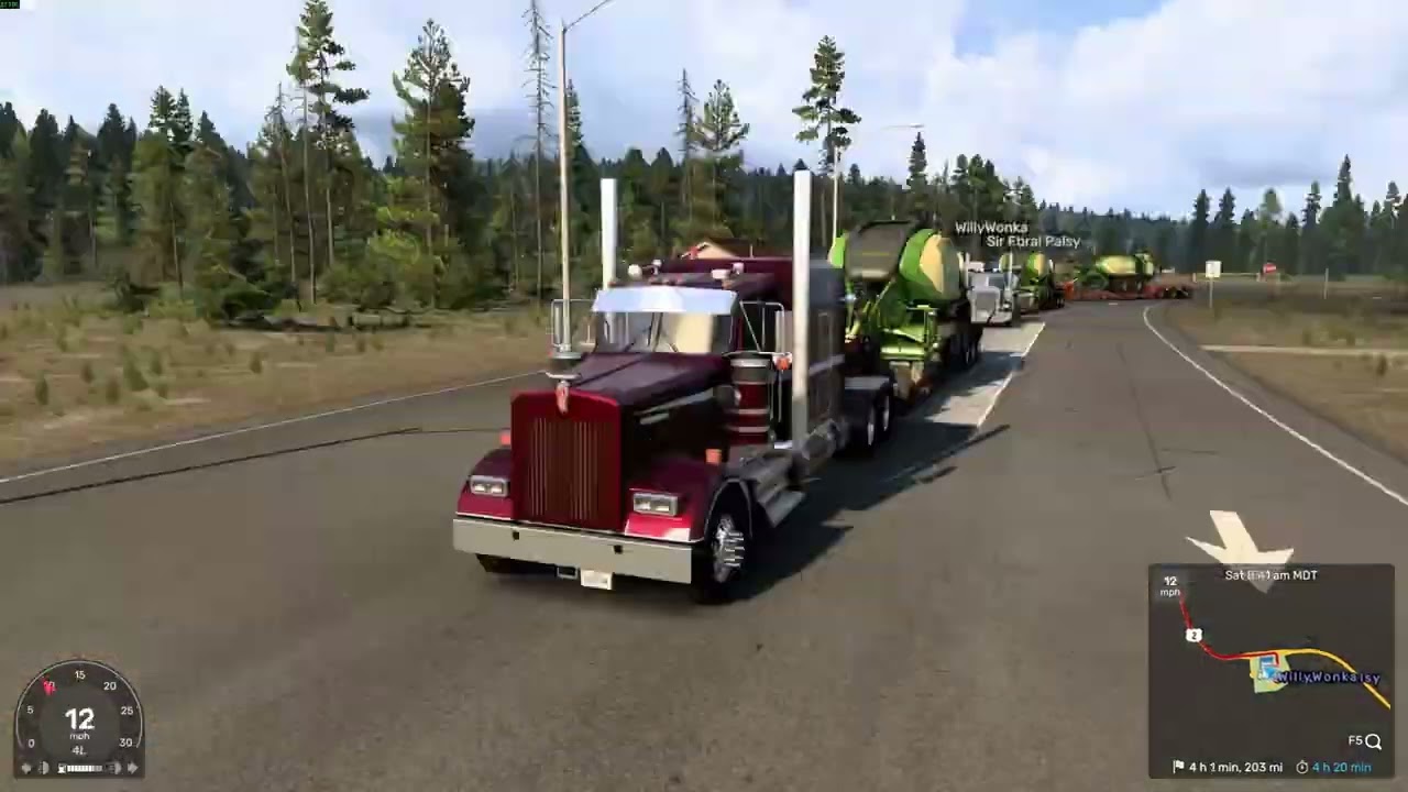 Speed Truckin 1 - Glasgow to Colville
