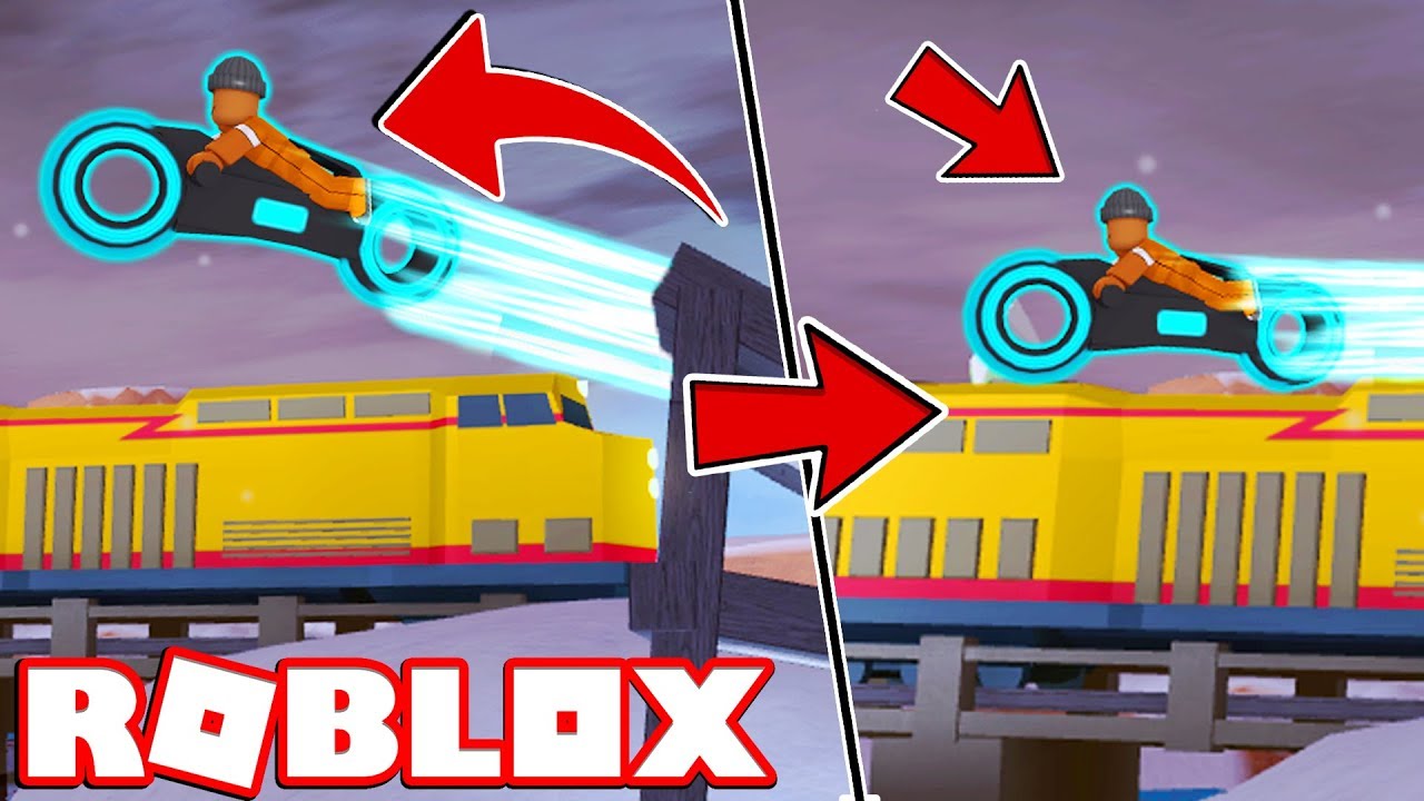 VOLT BIKE vs TRAIN!! | Roblox Jailbreak Update