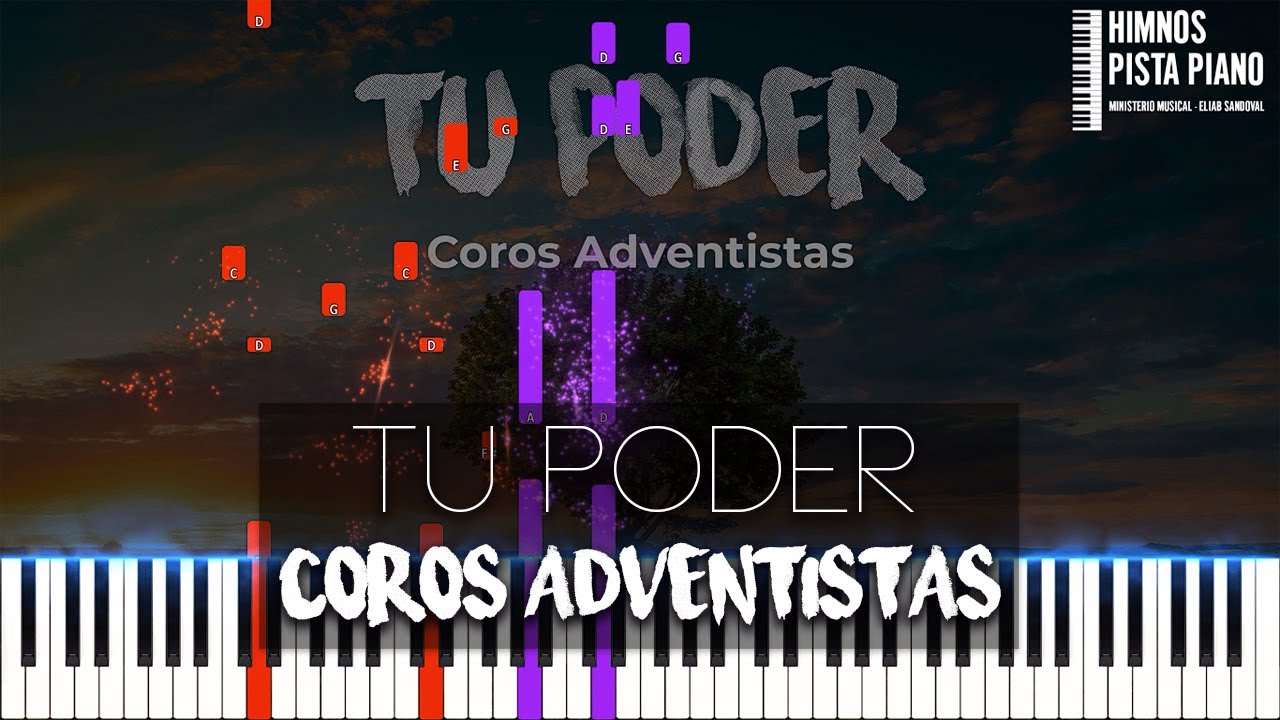Tu Poder - Coros Adventistas | Piano Tutorial + Partitura