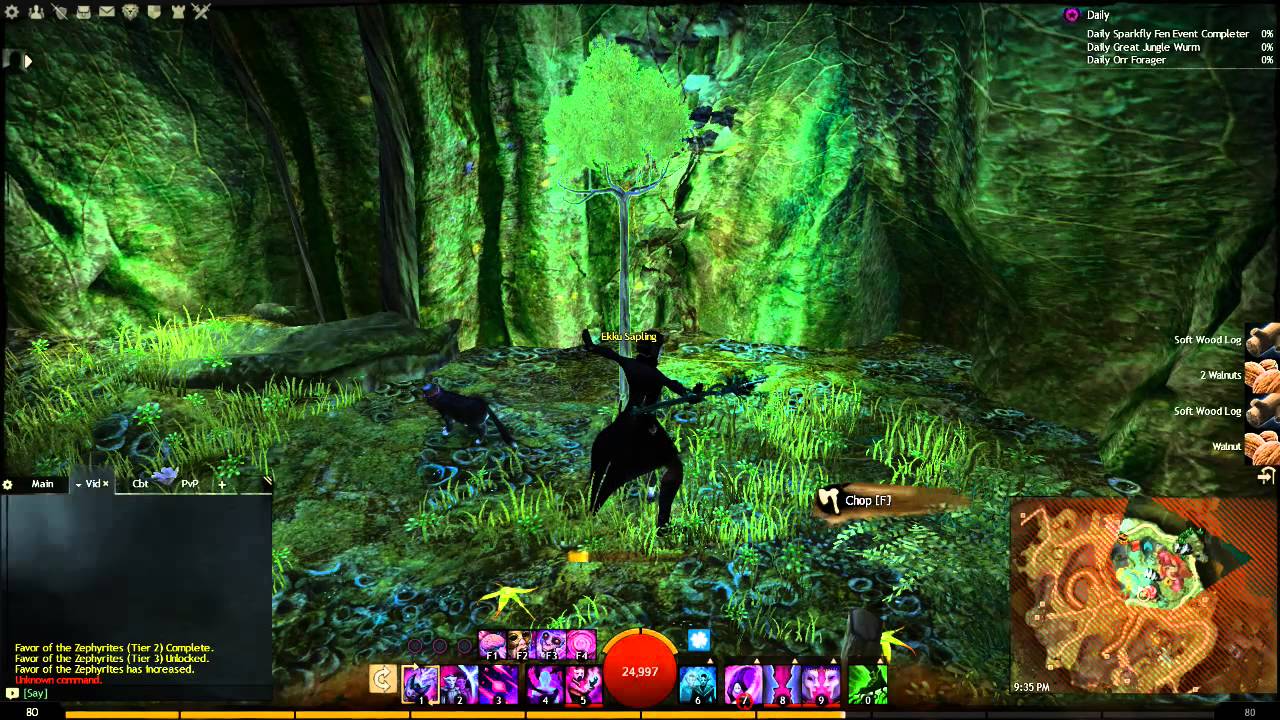 Airplane mode chops and emotes   GW2 home instance   2015 04 01