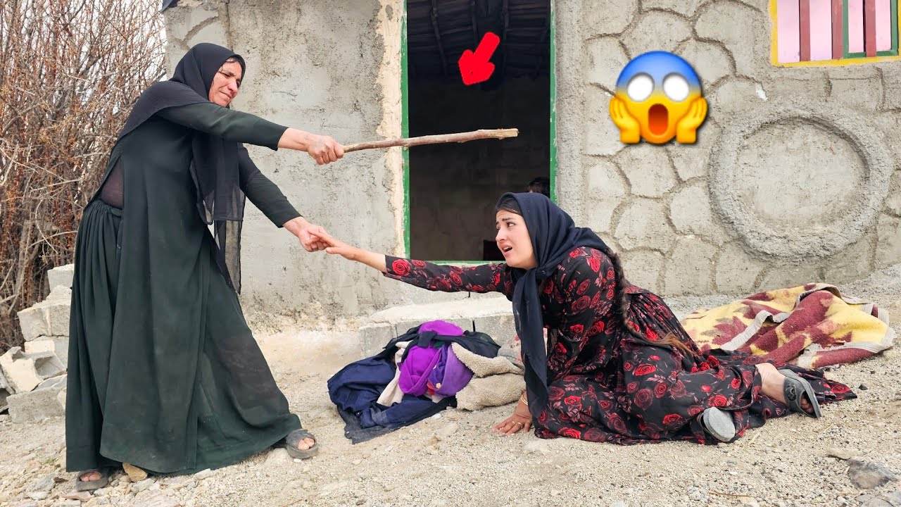 The Farm on Fire: Zulfa's stepmother's attack and bloody conflict with Zulfa in Ramin's absence!😱
