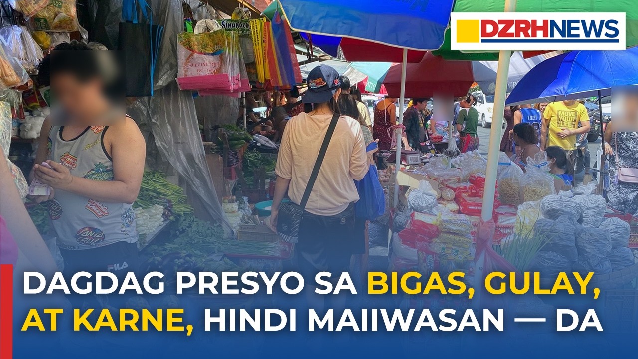 Galaw ng presyuhan sa bigas, minomonitor ng DA; Suplay ng karne at gulay, hindi pinangangambahan