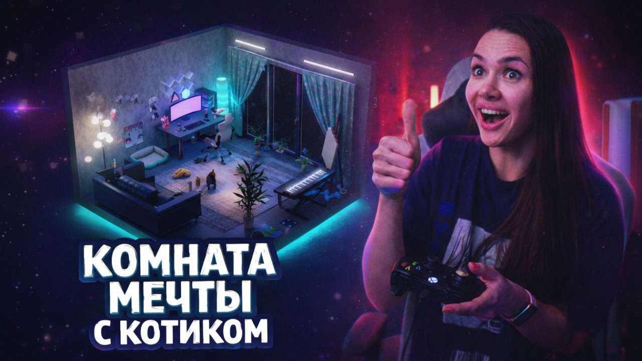 МОЙ УГОЛОК УЮТА ☕️ Создаем идеальную комнату в Lofi Haven