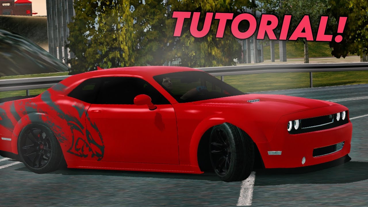 Dodge Hellcat Demon Livery Tutorial | Easy Tutorial | Car Parking Multiplayer