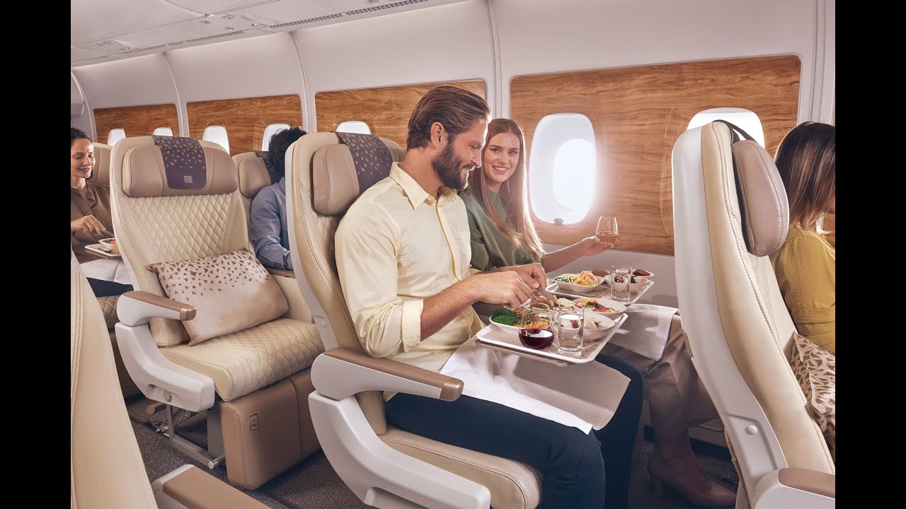 Emirates Premium Economy Class Review with a Unique ChatGPT Twist #emirates #premiumeconomy