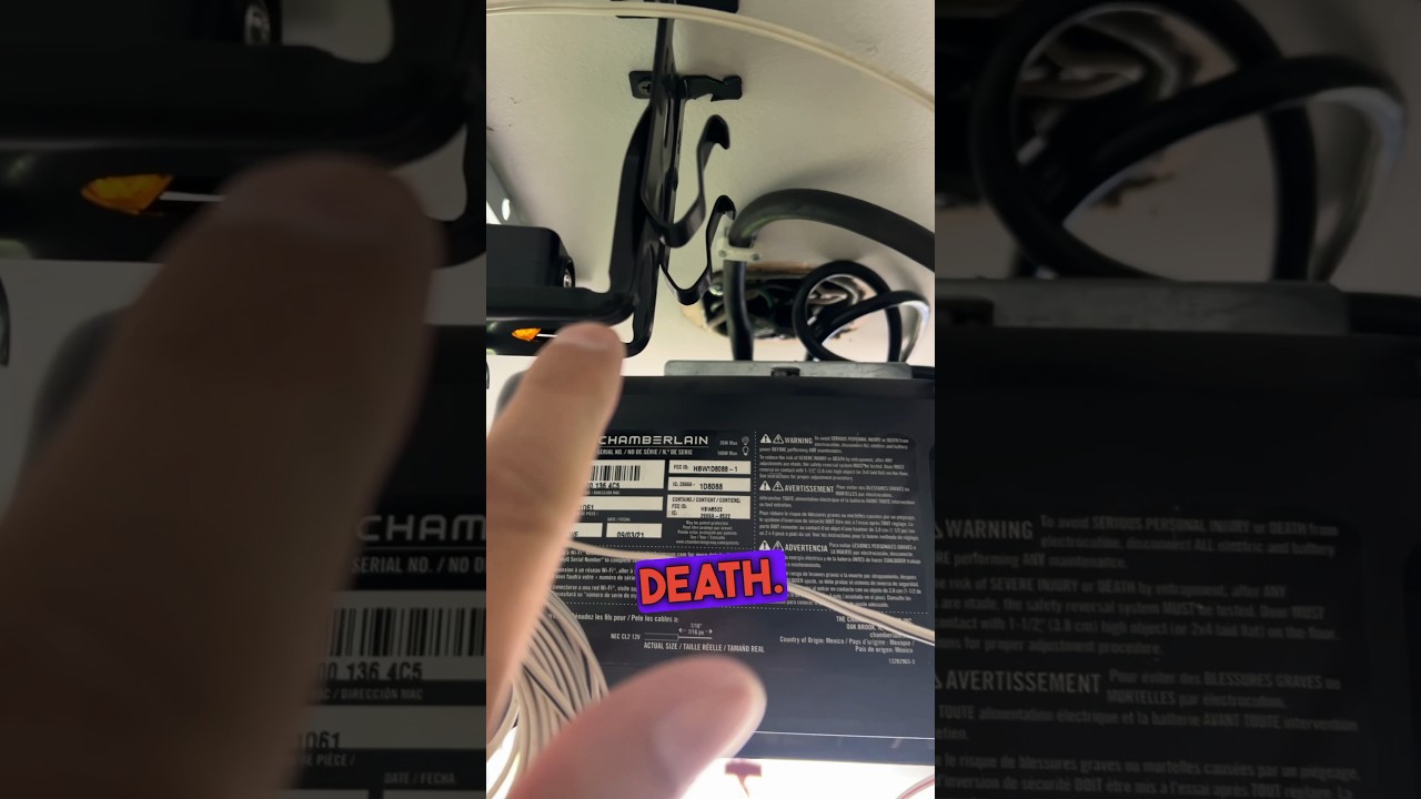 Garage Door Safety Sensors Bypassed