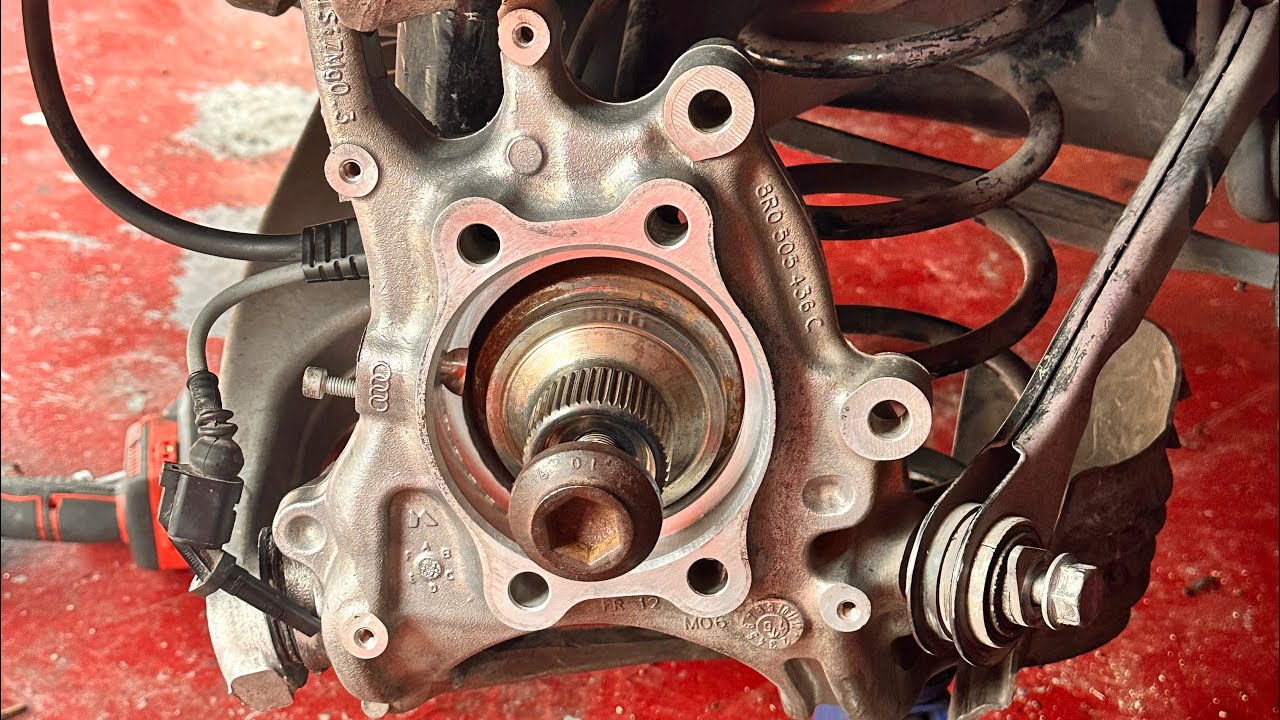 2016 Audi A7 C7.5 Rear right wheel bearing replacement