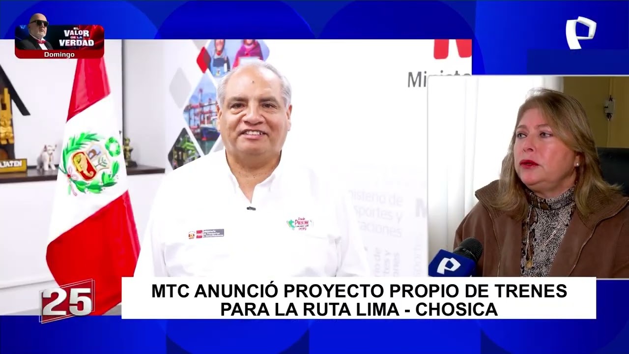 Alcalde de Lima no se reunió con presidenta Boluarte por trenes Lima-Chosica