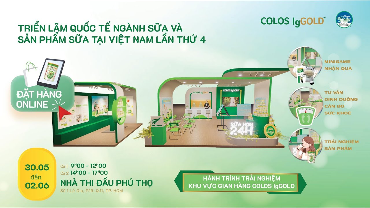 TRIỂN LÃM QUỐC TẾ NGÀNH SỮA - VIỆT NAM DAIRY 2024 - Nhà Thi Đấu Phú Thọ