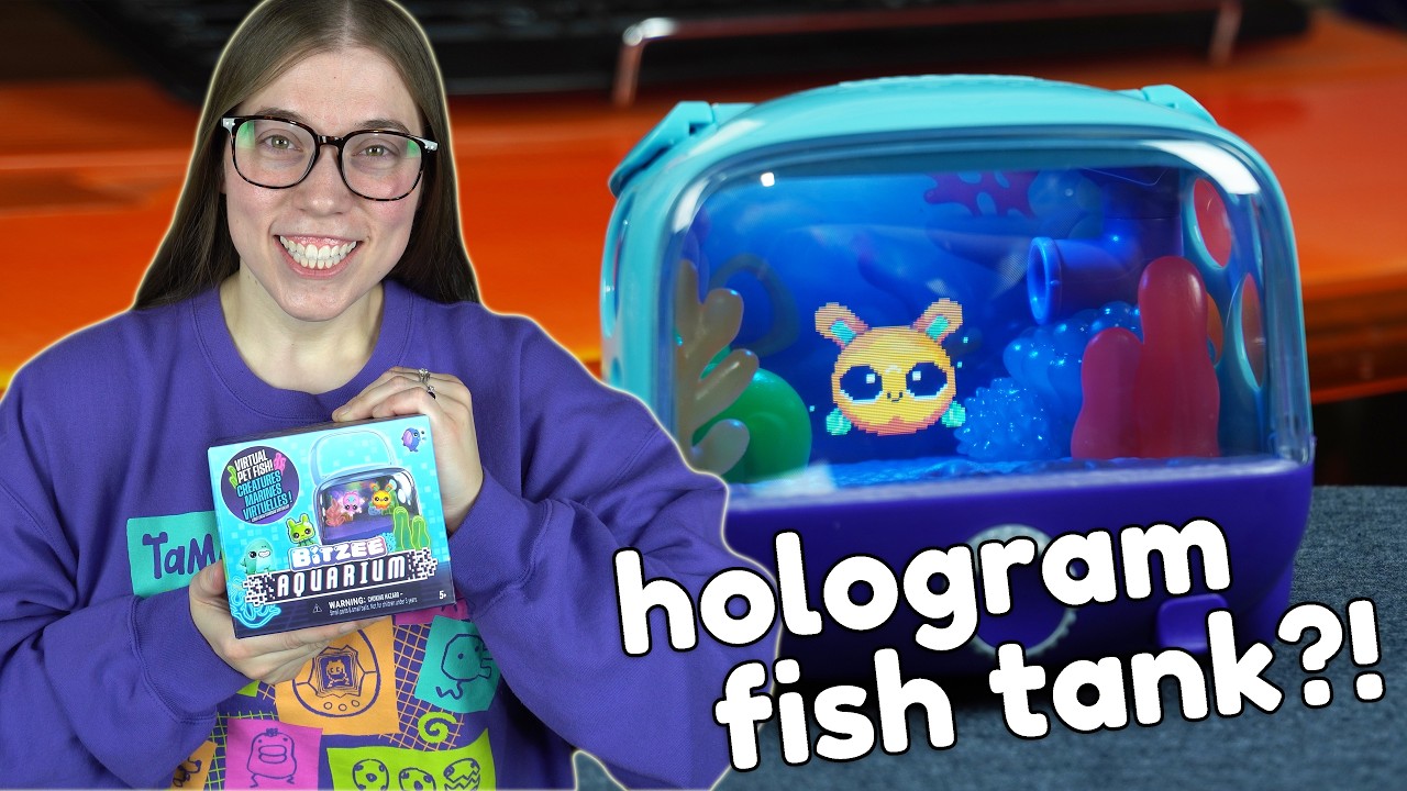 Распаковка самого крутого виртуального питомца 2026 года... Bitzee Aquarium! | PandaBunny