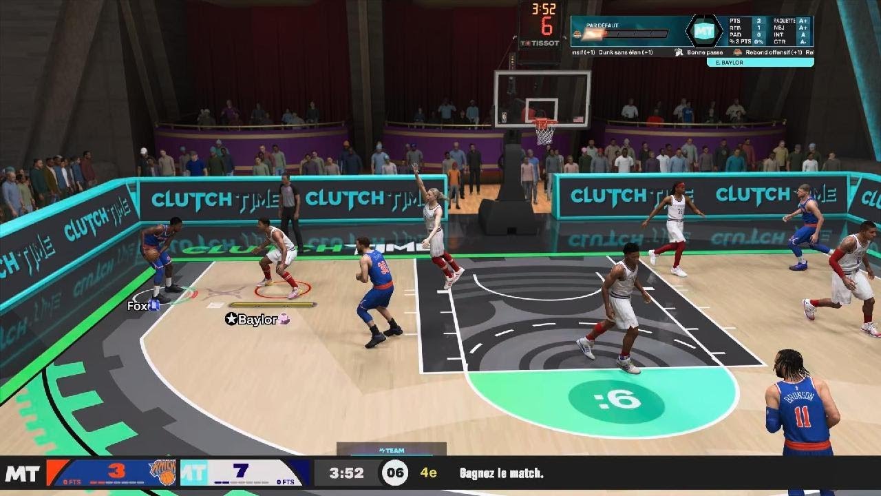 NBA 2K26 PS5 MyTEAM défi Clutch Kia