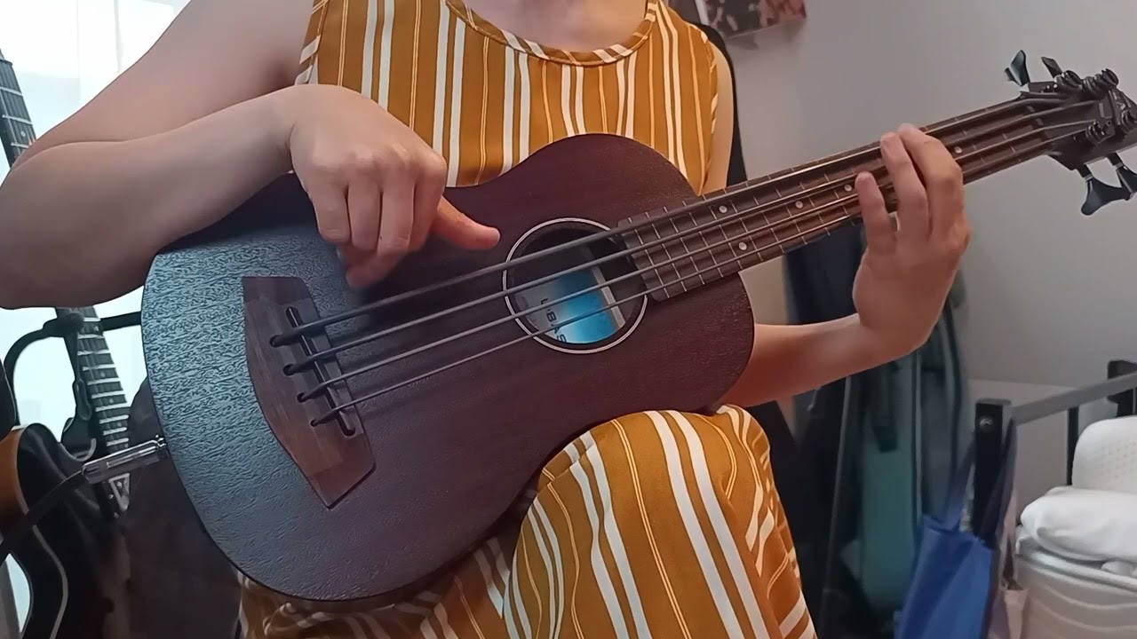 Take 6 -  Time After Time (ukulele bass cover)