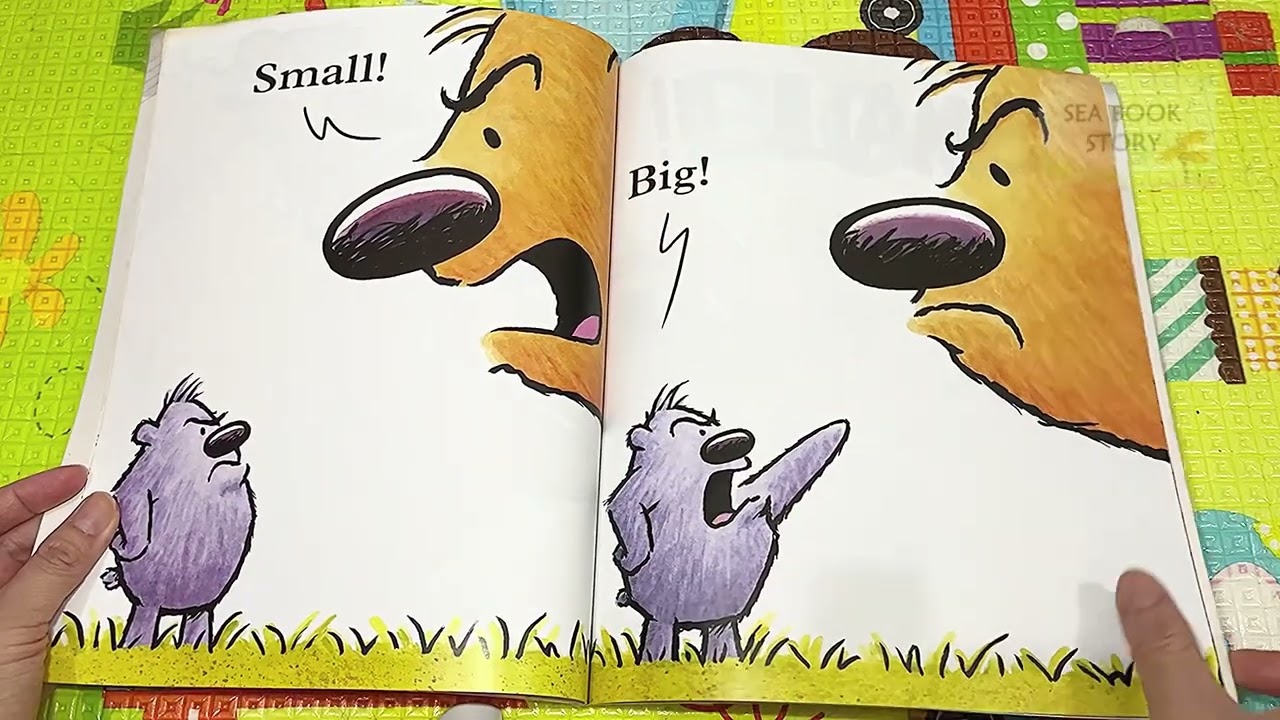 You Are (not) Small Anna Kang seabookstory read a children book