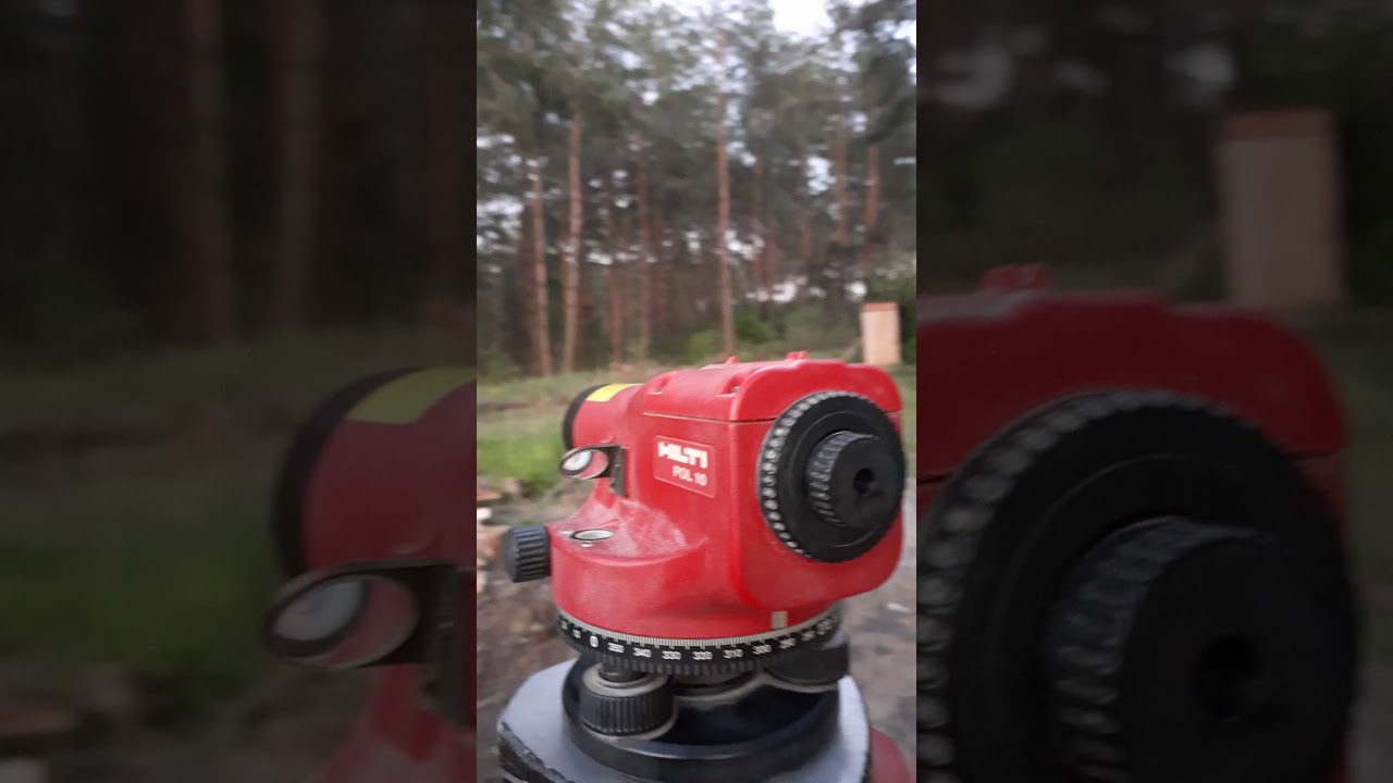 Проверка нивелира Hilti pol10