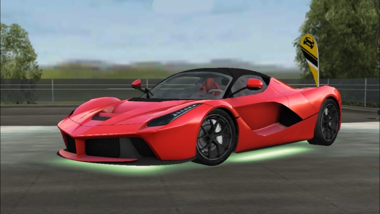 I bought a LaFerrari more than 320 km/h speed.