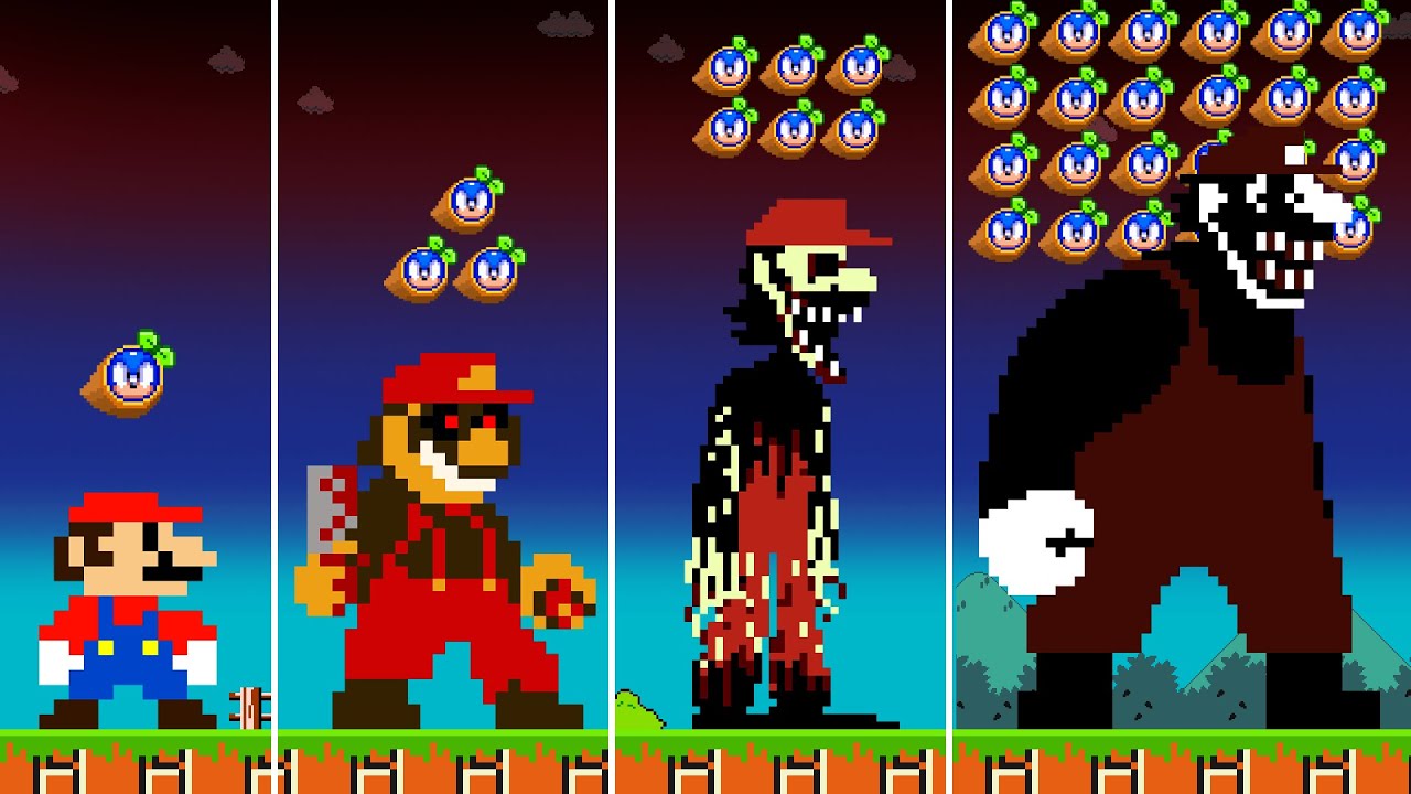 What If Mario Becomes MX Madness with Every Seed Powerups | BoBo Mario