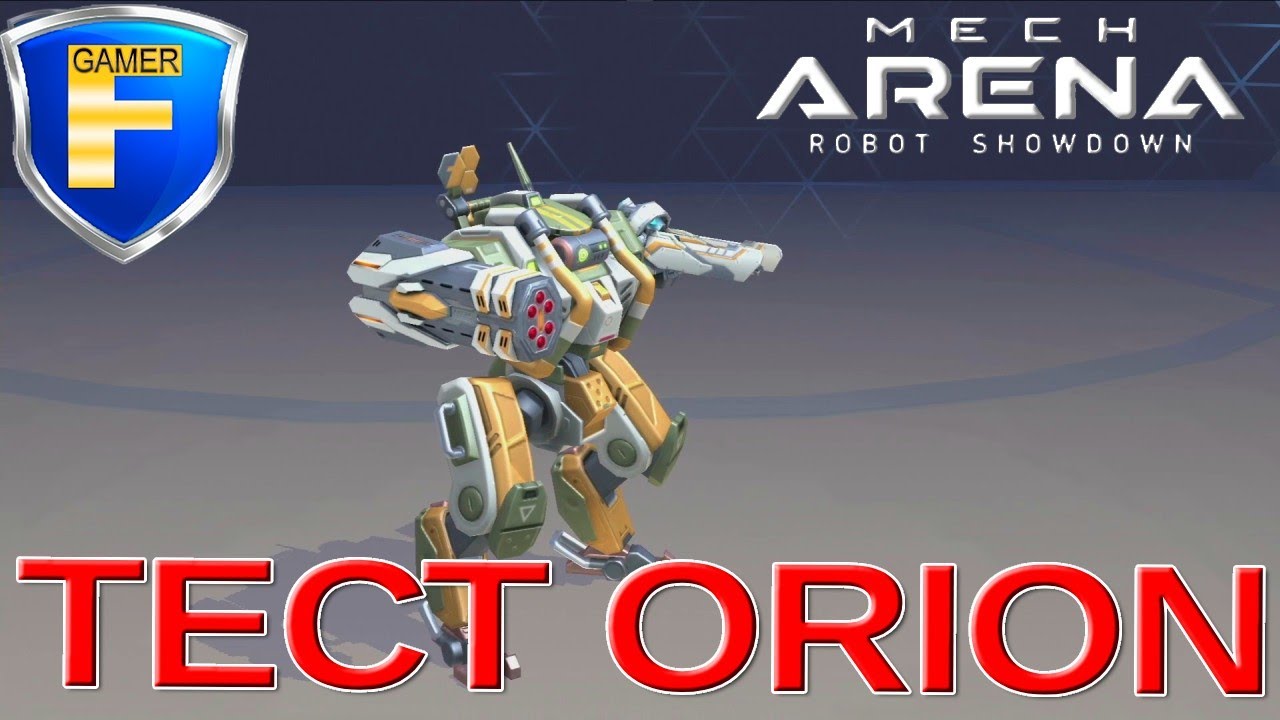 Тестируем нового робота Orion в Mech Arena