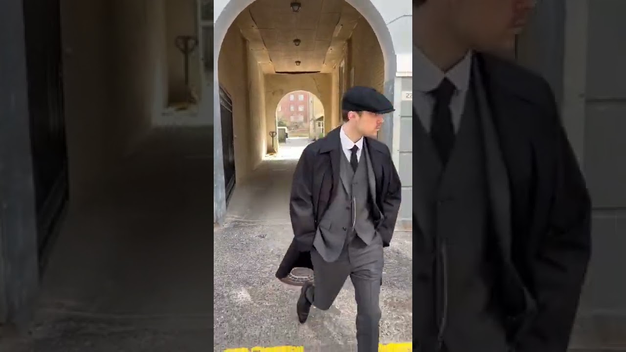 Peaky Blinder Outfit! Wait for it 🕶 #menswear #peakyblinders
