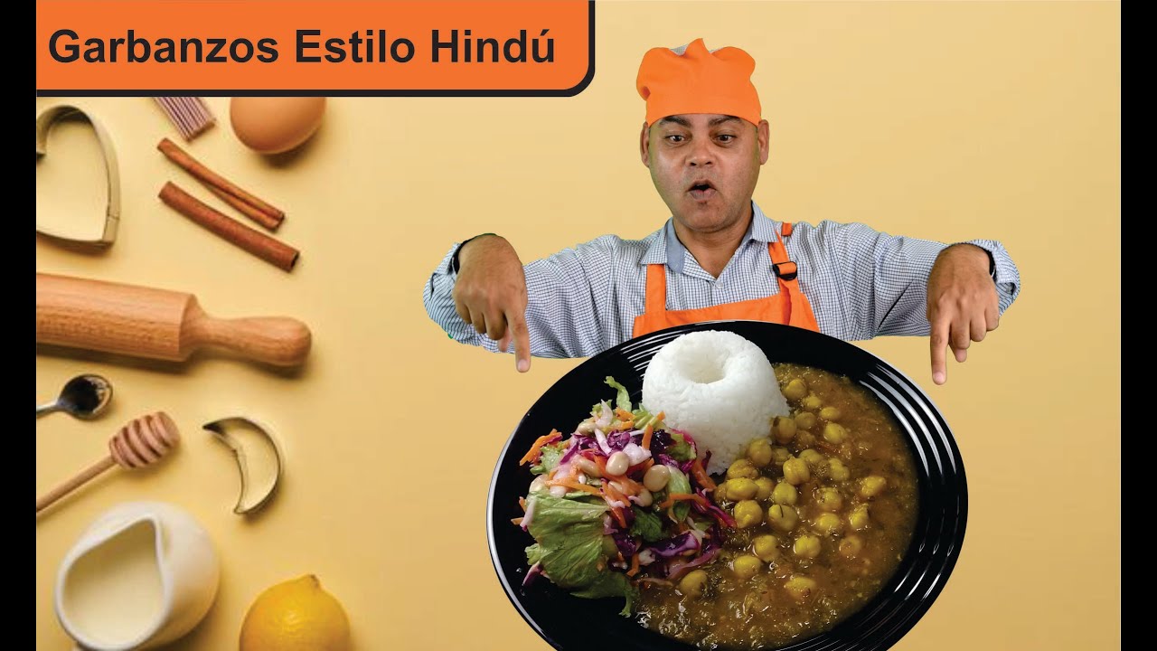 GUISO DE GARBANZO ESTILO HINDÚ