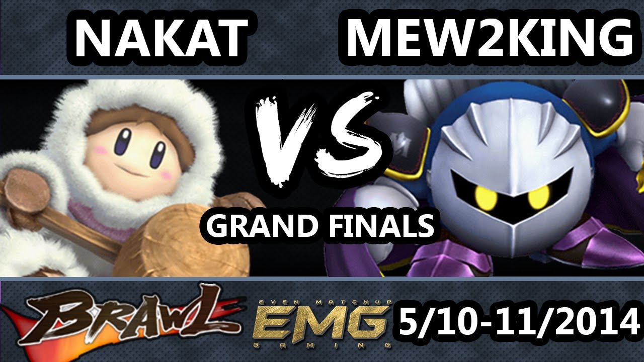 GOML - CT EMP | Mew2King (Metaknight) Vs. CT LoF | Nakat (Ice Climbers, Fox) SSBB Grand Finals