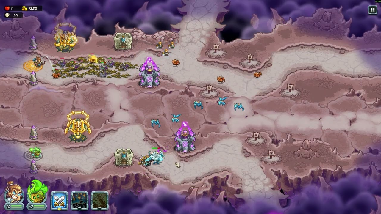 Kingdom Rush 5: Alliance Crown Of The Cloud Realm [Iron] [Impossible] 王國保衛戰５：同盟 雲境寶冠 鋼鐵挑戰 不可思議