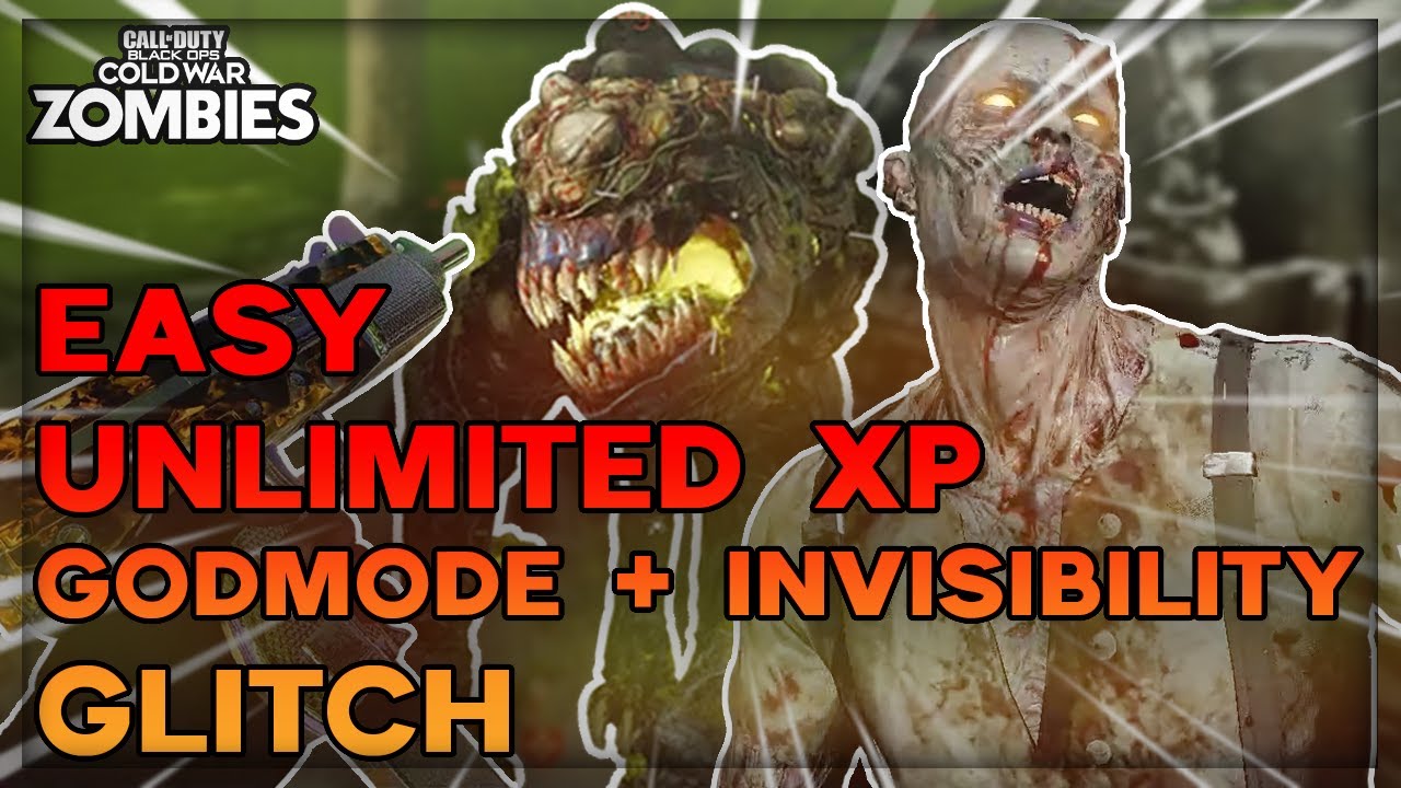 *PATCHED* SOLO UNLIMITED XP GODMODE INVISIBILITY GLITCH  - Black Ops Cold War Zombies