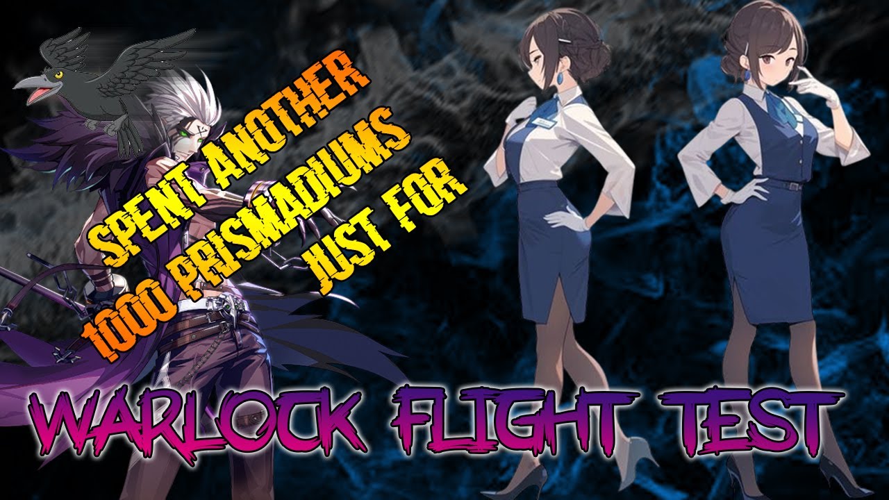CoA Crystal of Atlan Warlock Flight Test