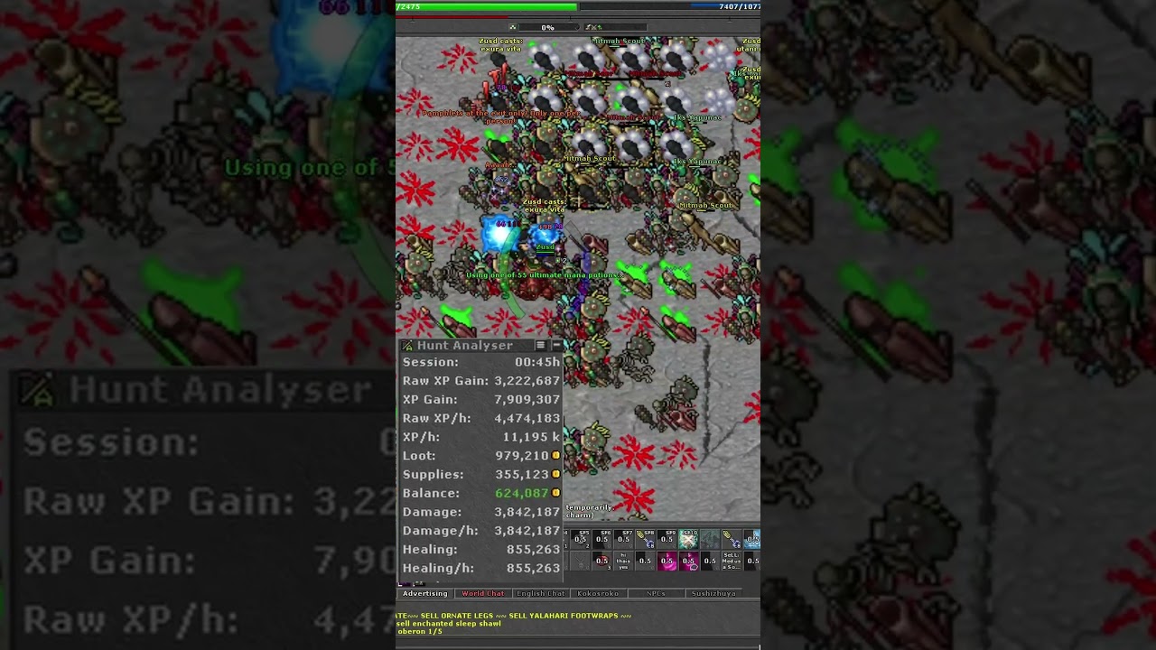 MS Solo 350 LVL 4.5 KK RAW XP/H #tibia  #tibia2026