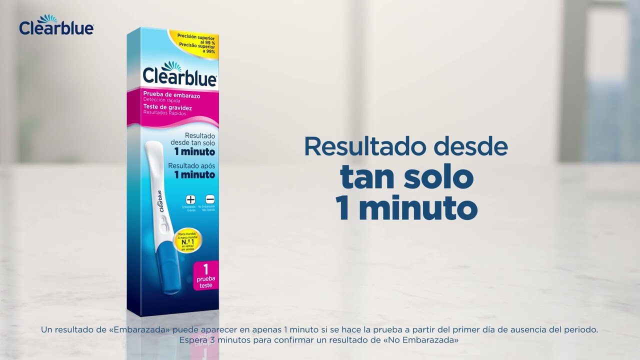 C&oacute;mo utilizar la Prueba de embarazo Clearblue&reg; con Detecci&oacute;n r&aacute;pida (solo para Espa&ntilde;a)