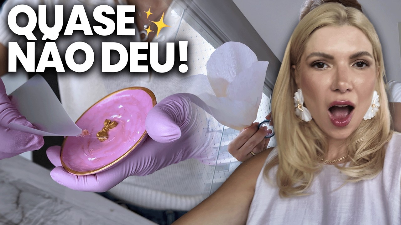 O DESESPERO DA M&Atilde;E: Quase estraguei tudo um dia antes da festa! (Vlog Real)