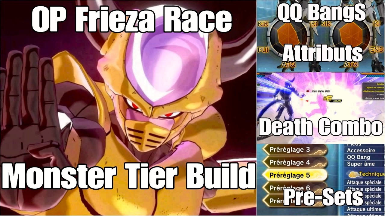 Xenoverse 2. Build : Over Powered Frieza Race. Melee/Ki Blaster (Càc/Kikoha)