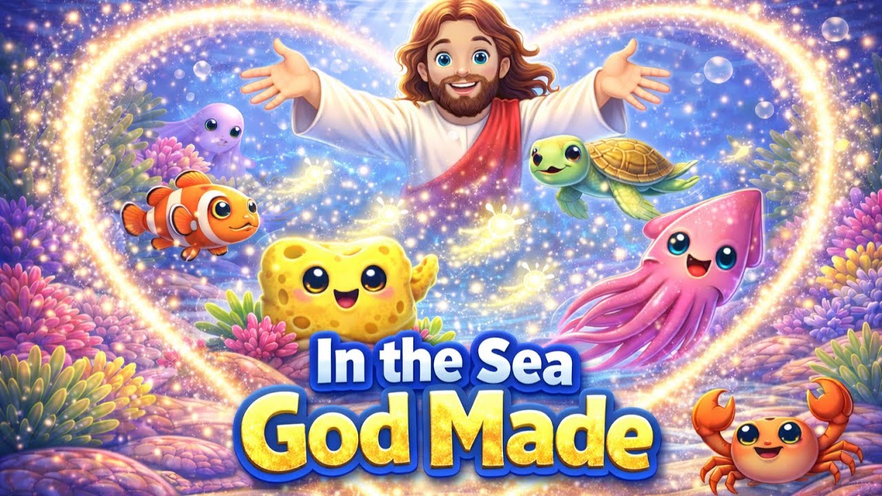 Jesus’ Little Friends | In the Sea God Made | Christian Song for Kids