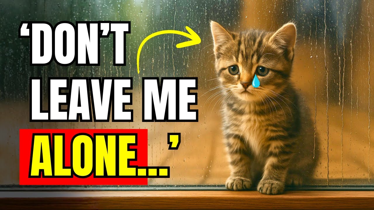 10 Hidden Signs Your Cat Is SUFFERING When You’re Gone (93% Owners Do This)