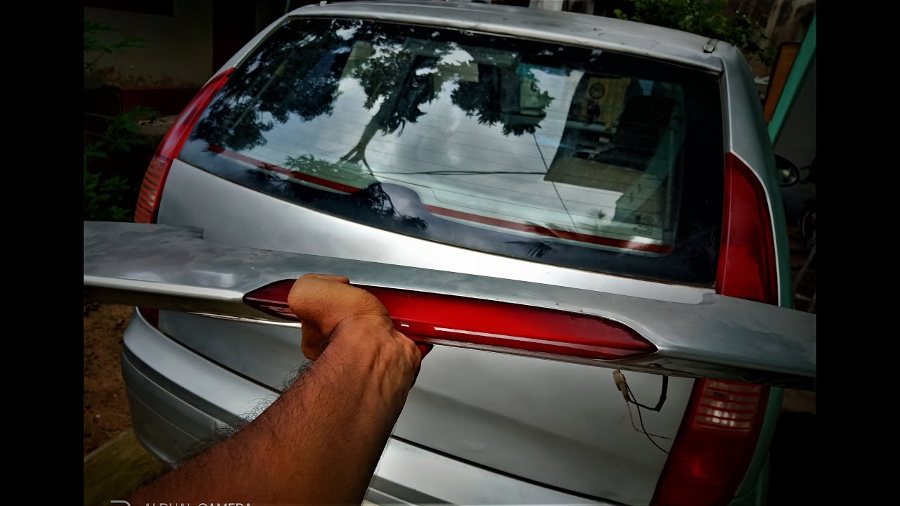 how to install car spoiler at home | AUTO CREW |#tata indica |#stayhome